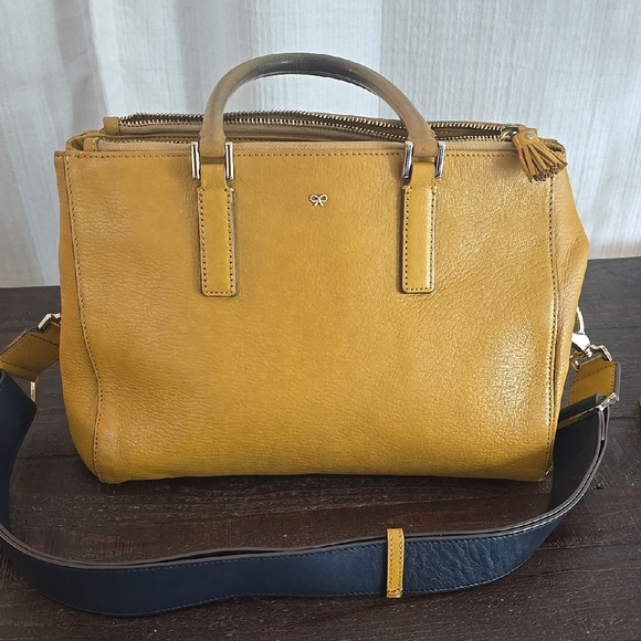 Anya Hindmarch Handbags - Anya Hindmarch Yellow Leather Women's Bag